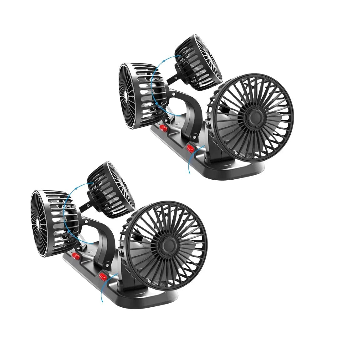 Ventilador de Triple Cabezal Plegable