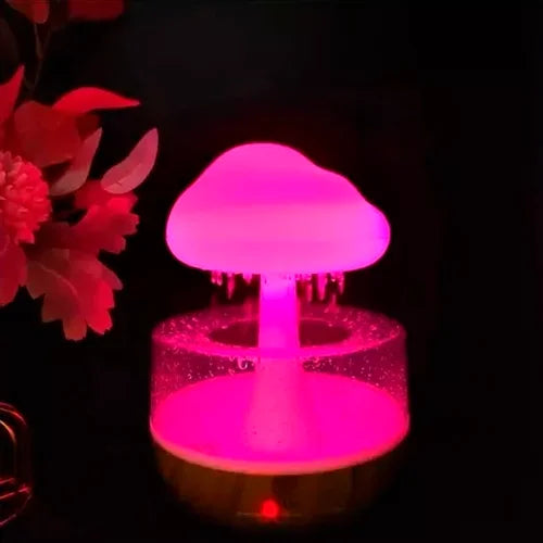 Humidificador y Lámpara relajante con forma de nube