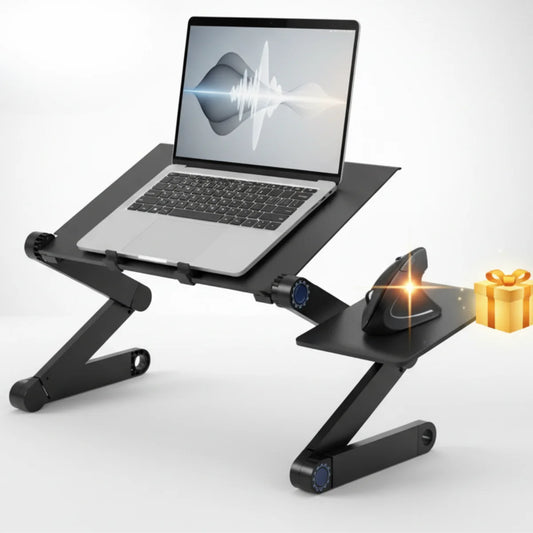 Escritorio Portátil Ajustable + Mouse Ergonómico