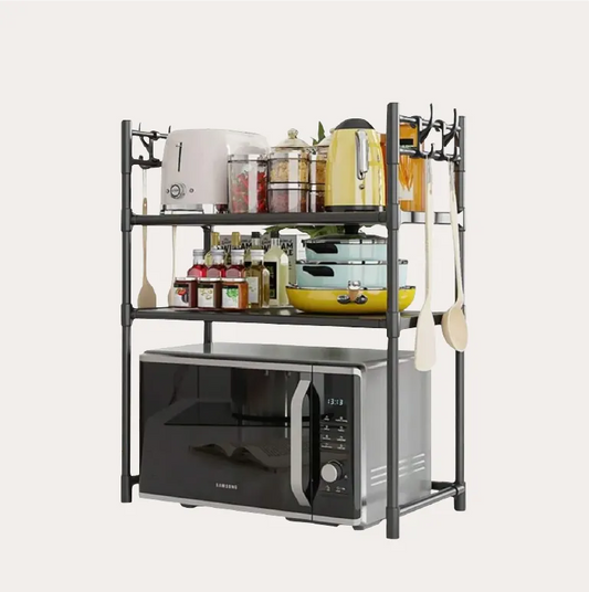 Estante Organizador Para Microondas de 2 Niveles