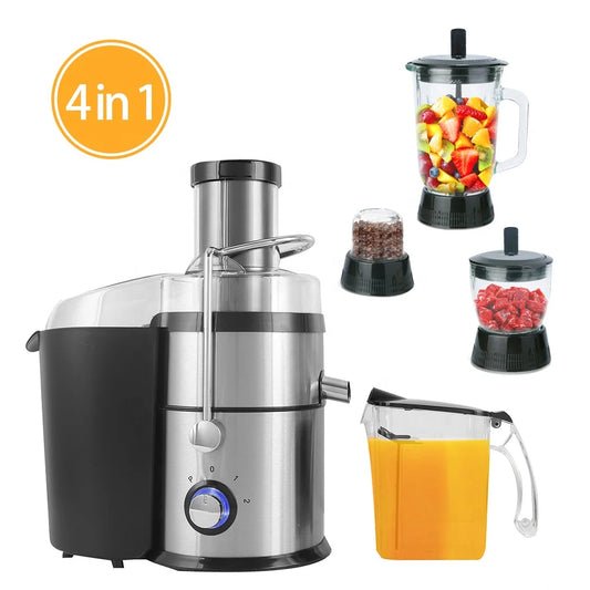 EXTRACTOR DE JUGOS 4 EN 1