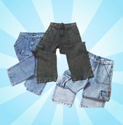 Jeans Cargo para Niños