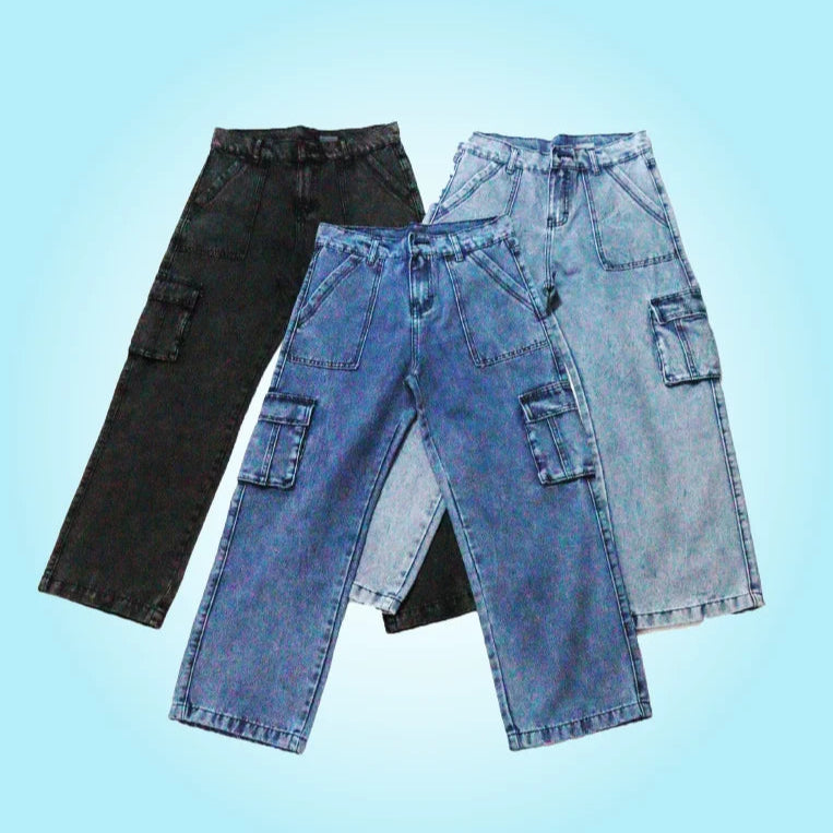 Jeans Cargo para Niños