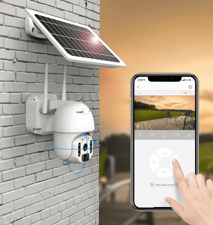 Camara IP Solar 360° Mega Pro