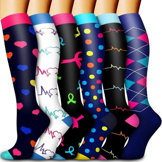 Calcetines de compresión Pro - Pack de 6 modelos