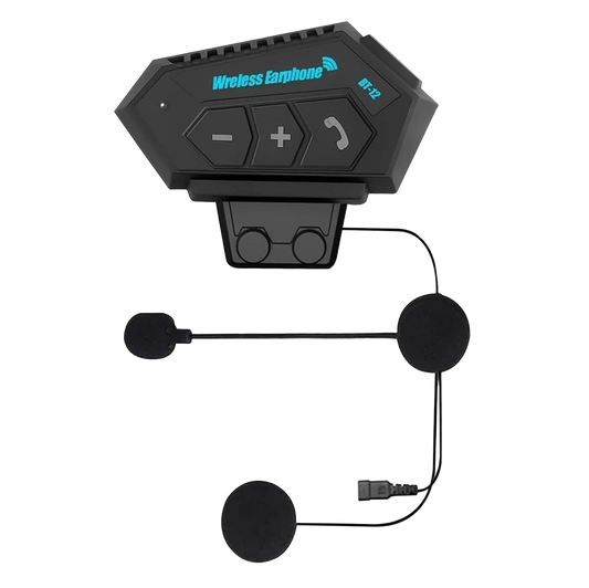 Auricular Bluetooth para Casco de Moto - Modelo BT-12