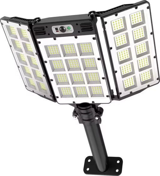 Lámpara solar LED Triple panel