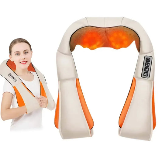 Masajeador Shiatsu Eléctrico con Calor Terapéutico